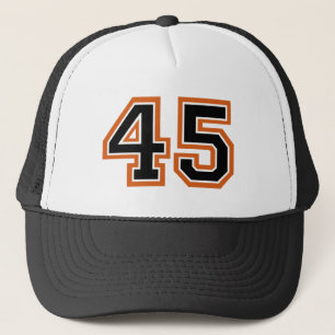 Numrera 45 truckerkeps