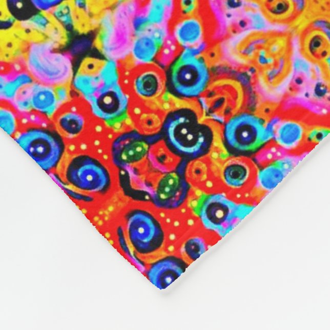 Numrera 5 fleecefilt (Hörn)