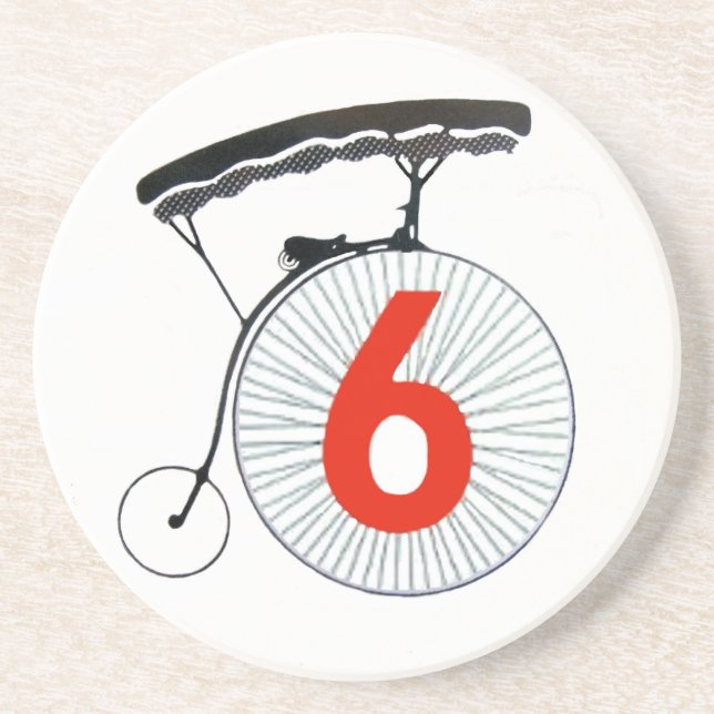 Numrera 6 fånget underlägg sandsten (Framsidan)