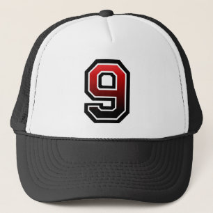 Numrera 9 truckerkeps