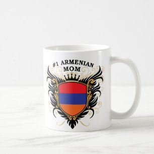 Numrera en armenisk mamma kaffemugg