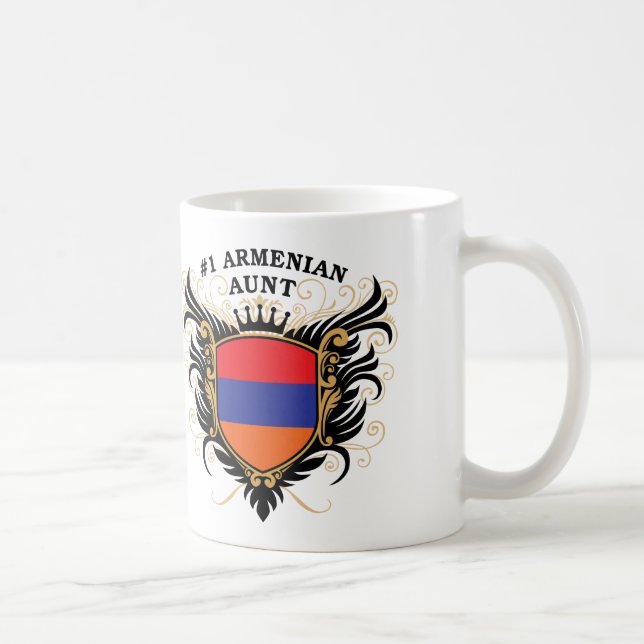 Numrera en armenisk moster kaffemugg (Höger)