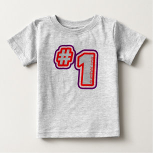 Numrera en babyT-tröja T Shirt