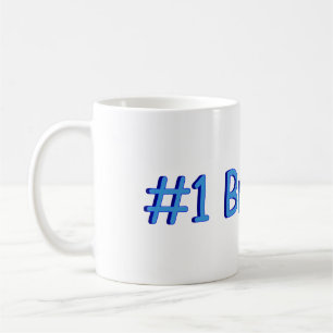 Numrera en broder kaffemugg