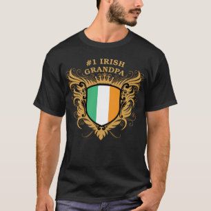 Numrera en irländsk morfar t shirt