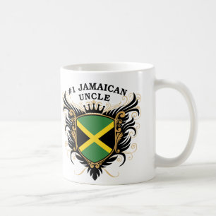 Numrera en jamaikansk Uncle Kaffemugg