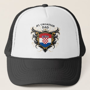 Numrera en kroatisk pappa keps