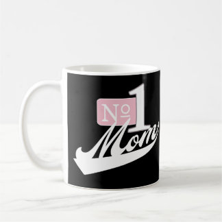 Numrera en mamma (vit) kaffemugg