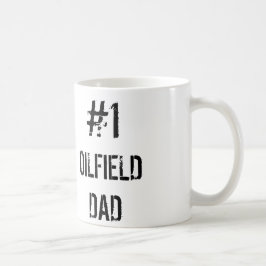 Numrera en Oilfieldpappamugg Kaffemugg