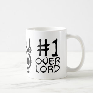 Numrera en Overlordmugg Kaffemugg