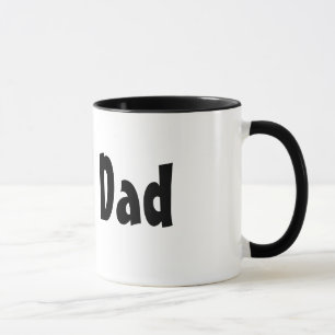 Numrera en pappa #1, svart somrandar fejkar tien mugg