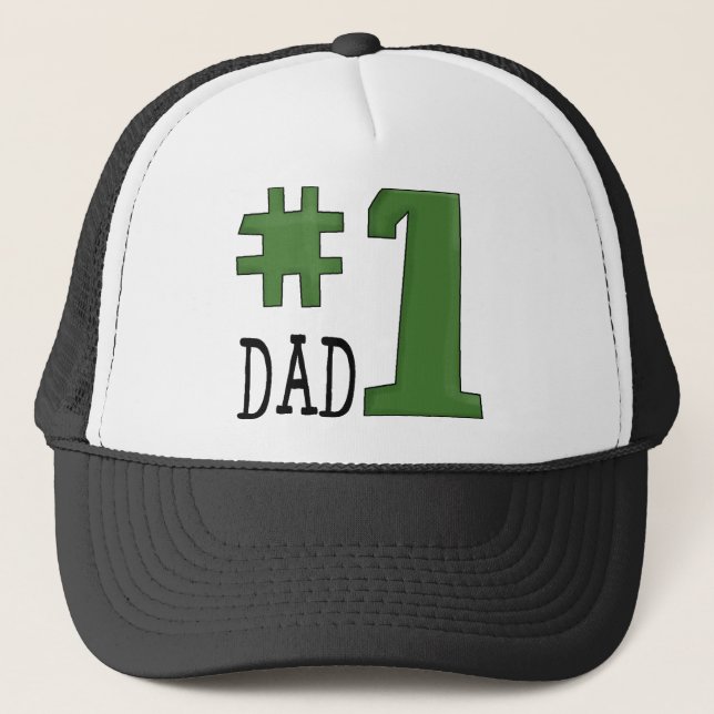 Numrera en pappahatt keps (Framsida)