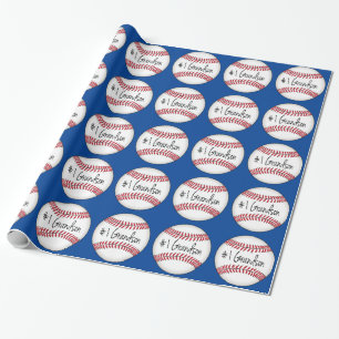 Numrera en sonson på baseball presentpapper