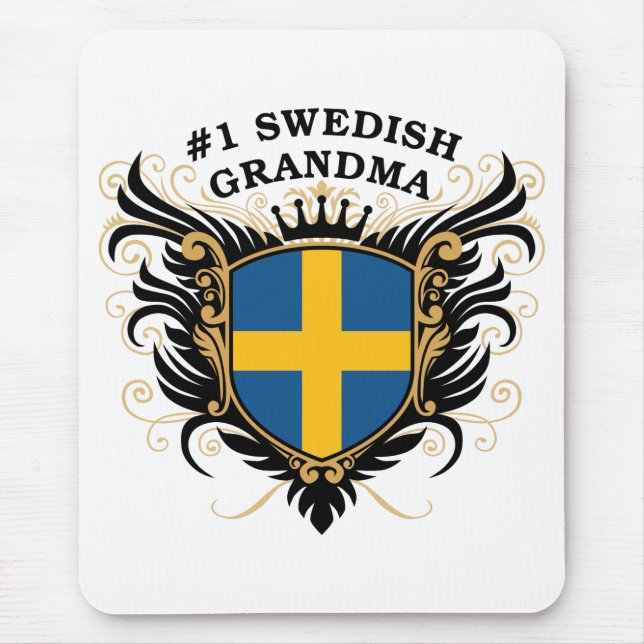 Numrera en svensk mormor musmatta (Framsidan)
