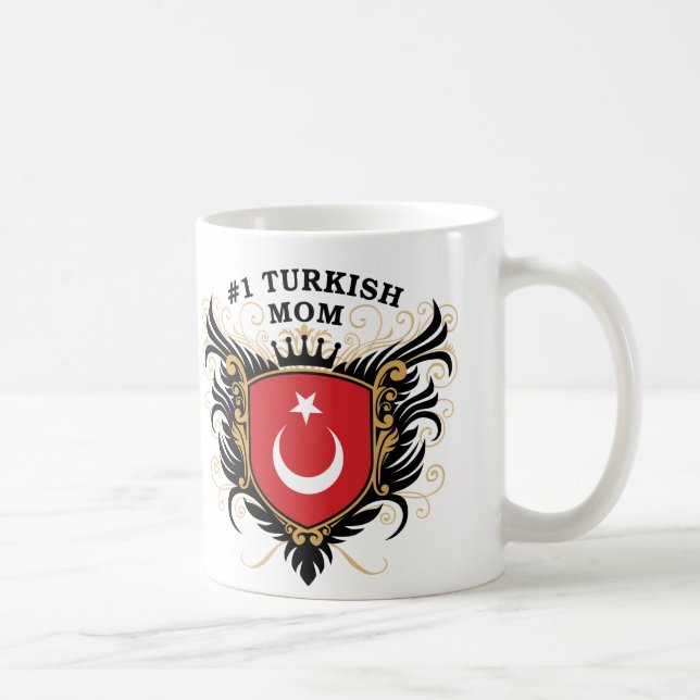 Numrera en turkisk mamma kaffemugg (Höger)