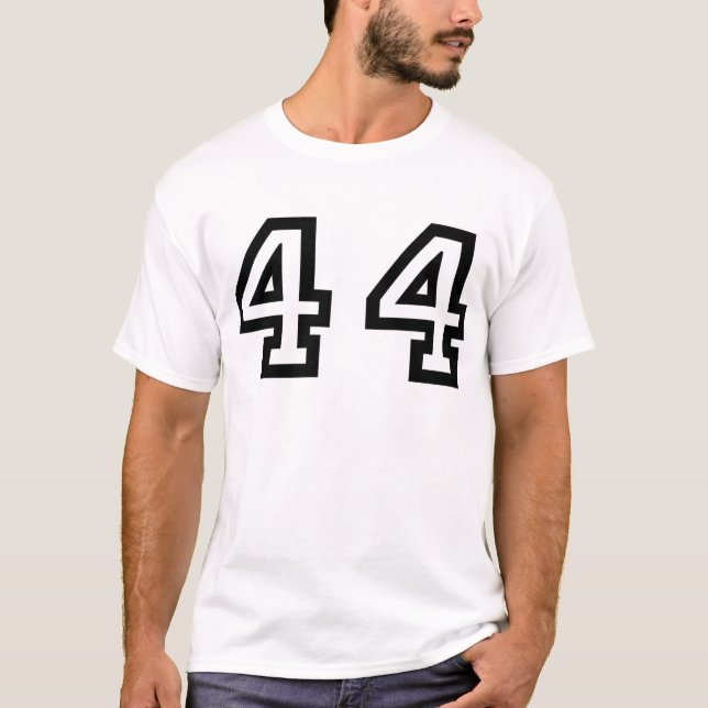 Numrera Forty fyra T-shirt (Framsida)