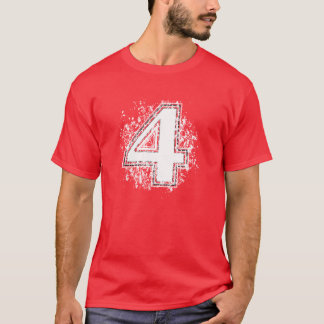 Numrera fyra tee shirt