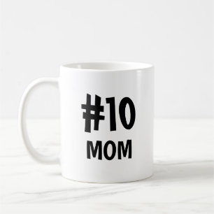 Numrera mamma 10 kaffemugg