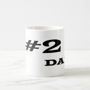 Numrera pappa 2 kaffemugg