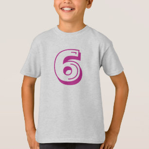 Numrera skjorta 6 tee
