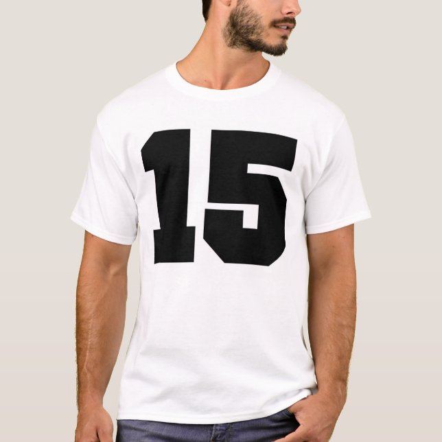 Numrera sport 15 t shirt (Framsida)