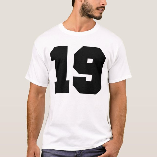 Numrera sport 19 tee shirt (Framsida)