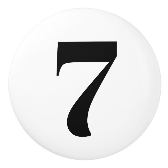 Numrerade utdragstrummor knopp (Framsidan)