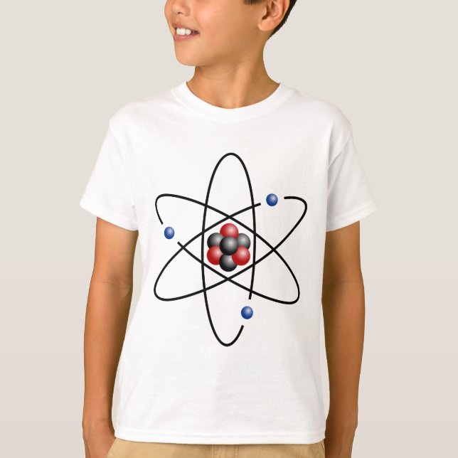 Numrerar det kemiska inslag atom- Li för Tee Shirt (Framsida)