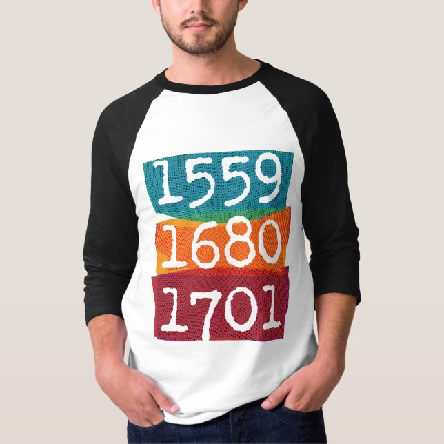 Numrerar endast t shirt (Framsida)