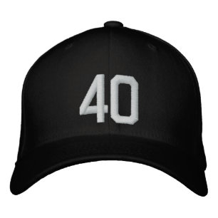 Numret Hat Broderad Keps