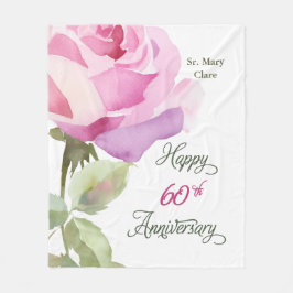 Nun 60th Anniversary Jubileum Special Beställnings Fleecefilt