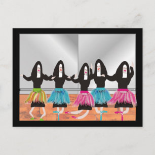 Nun Ballerina Gifts Vykort