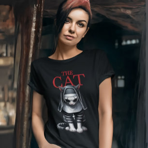 Nun Cat T-Shirt