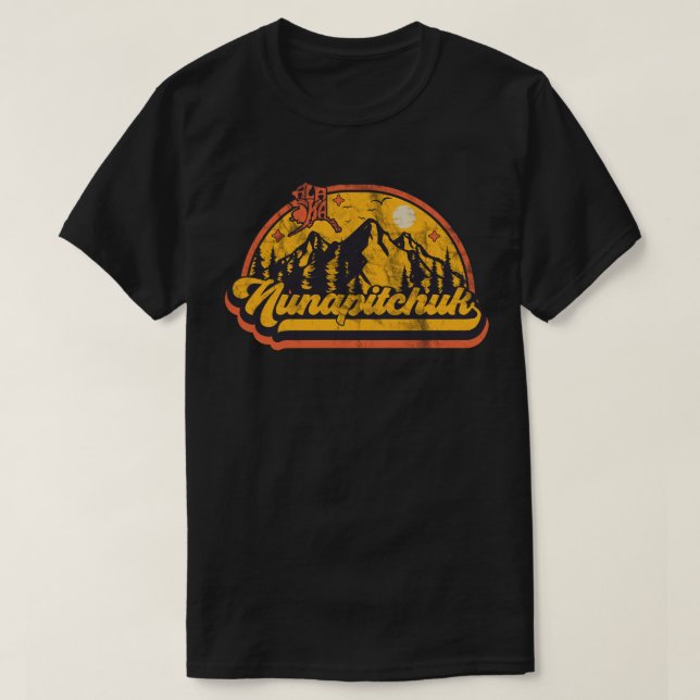 Nunapitchuk, Alaska T Shirt (Design framsida)