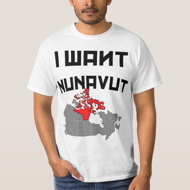 Nunavut Tee Shirt (Framsida)
