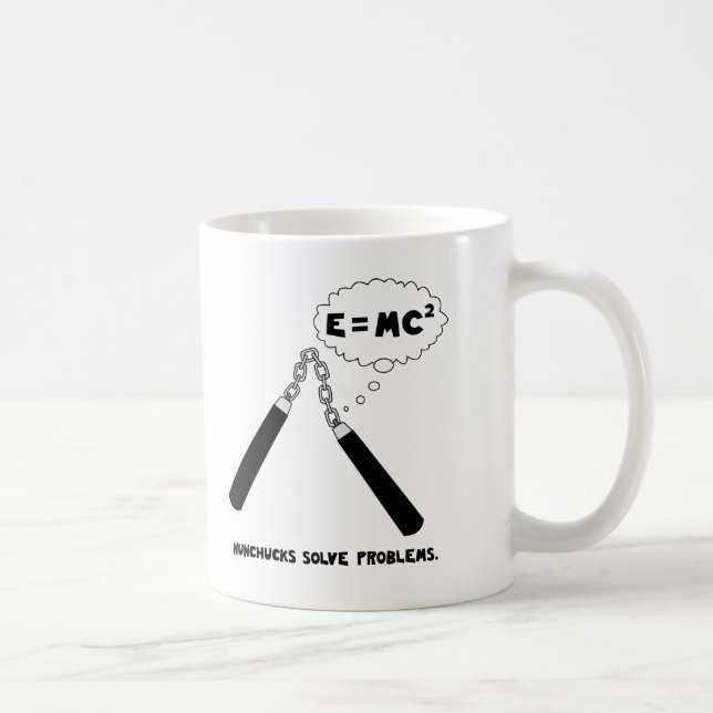 Nunchucks löser problem kaffemugg (Höger)
