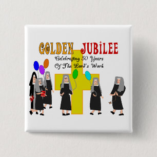 Nunnafemtioårsjubileumgåvor Knapp