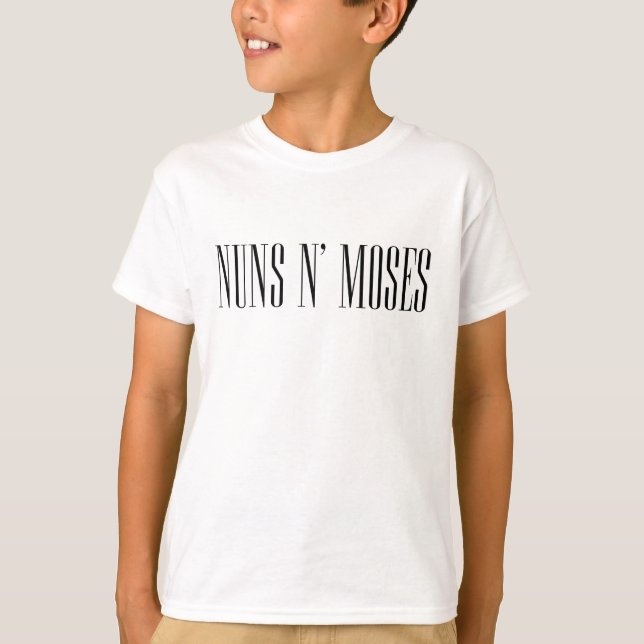 Nunnor N' Moses Tee Shirt (Framsida)