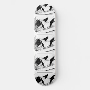 Nuns 1980 old school skateboard bräda 21,6 cm