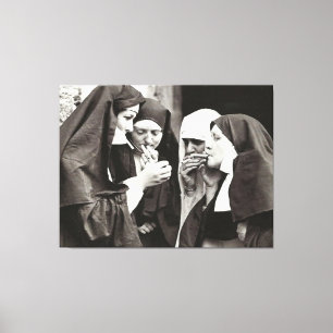 Nuns Canvastryck