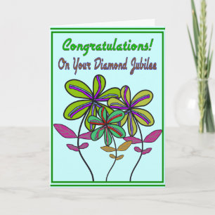 Nuns Diamond Jubilee 75:e Service År Kort