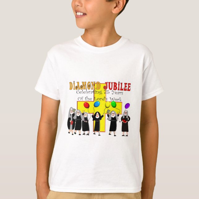 Nuns Diamond Jubilee 75:e Service År Tröja (Framsida)