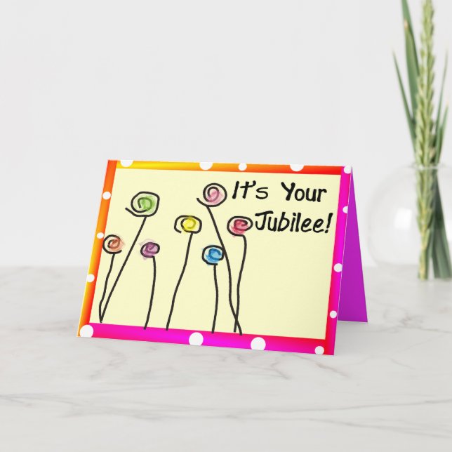 Nuns Jubliclee Cards Kort (Framsida)