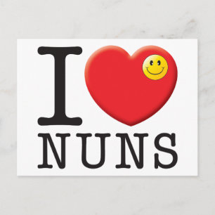 Nuns Kärlek Vykort