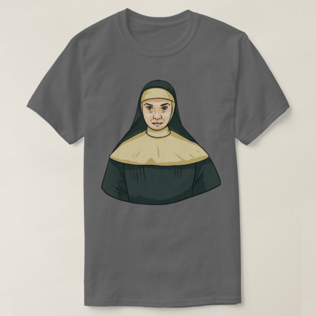 Nuns Religion T Shirt (Design framsida)