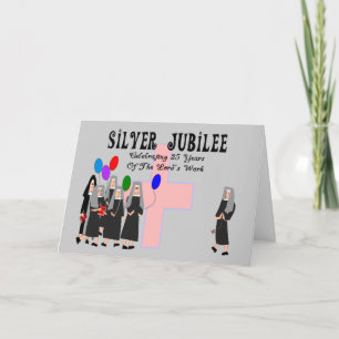 Nuns Silver Jubilee Gifts Kort