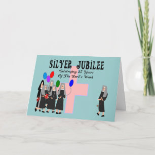 Nuns Silver Jubilee Gifts Kort