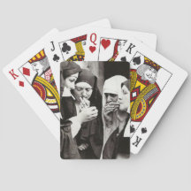 Nuns Smoking Vintage Photograph