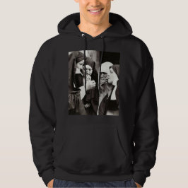 Nuns Smoking Vintage Photograph Hoodie