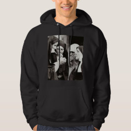 Nuns Smoking Vintage Photograph Hoodie